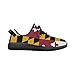 Men'S Maryland State Flag Mesh Md Sole Eva Insole Fashion Sneakers Sports Shoes