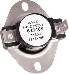 Amazon.com: Nordyne, Inc. Parts 626352R Limit Switch Manual Reset 250F