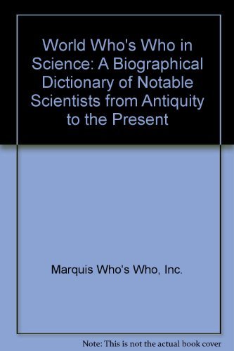 お求めやすく価格改定 Engineering And Science In Who Who S 洋書