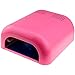 BuySShow Nail Dryer,Professional 36W Nail Polish Dryer UV Lamp Light,Upgraded with Sliding Tray & Timer Setting + Free Cuticle