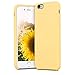 kwmobile Case Compatible with Apple iPhone 6 / 6S Case - TPU Silicone Phone Cover with Soft Finish - Yellow Matte