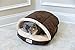 Armarkat Slipper Shape Pet Bed, Mocha, C05HKF/MH