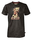 Harley-Davidson Men's Black Label Vixen Girl Short Sleeve T-Shirt Black 30293138