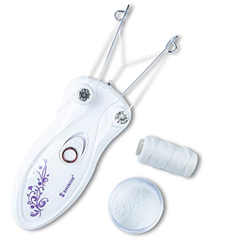 YUNAI Hair Remover Rechargerable Threading Facial Hair Remover Women's Thread Epilator Body Hair Shaver Threading Tool - Thumbnail 5