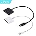 2 Pack Charge & Sync Cable Adapter Converter for Phone 7, 7 Plus, 6S, 6S Plug, 5S, 5C primary