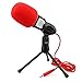 Computer Microphone,Condenser Microphone,3.5MM Plug and Play Omnidirectional Mic with Desktop Stand for Gaming,YouTube Video,Recording Podcast,Studio,for PC,Laptop,Tablet,Phone