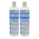 Cigar Humidor Solution (2 Pack / 16 oz Per Bottle), Best Propylene Glycol Formula for Cigar Humidifiers, Keep Stogies Fresher Than Ever in Cigar Humidor & Box by Essential Values