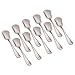 WARMBUY Small Stainless Steel Ice Cream Spoon Coffee Spoons Dessert Spoons, Set of 10