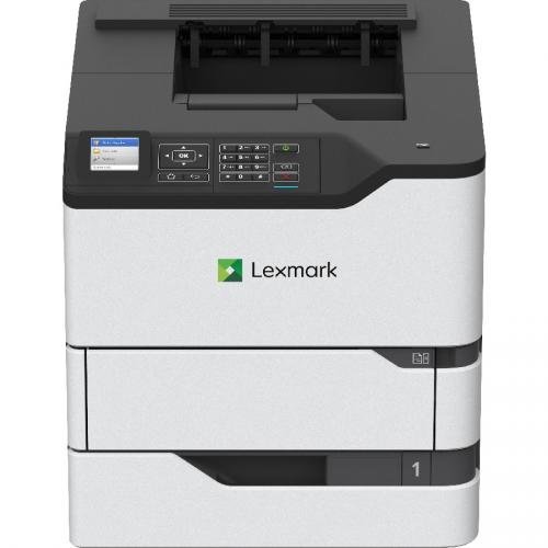 Lexmark MS820 MS821dn Laser Printer - Monochrome - 1200 x 1200 dpi Print - Plain Paper Print - Desktop - 55 ppm Mono Print - A6, Oficio, Envelope No. 7 3/4, Envelope No. 9, B5 (JIS), A4, Legal, A5, Le