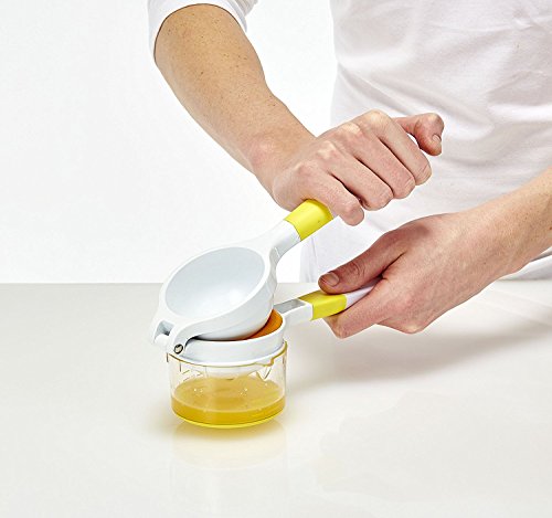 Crisp Citrus Squeezer, White/Yellow - Thumbnail 2