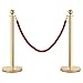 Goplus Red Velvet Stanchion Rope, 5Ft 1.5