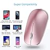 OMOTON-Wireless-Bluetooth-Mouse-for-iPad-and-iPhone-iPadOS-13-iOS-13-and-Above-Bluetooth-Enabled-Computer-Laptop-PC-Notebook-with-Windows-Mac-OS-Linux-System-and-Android-Tablet-Rose-Gold OMOTON Wireless Bluetooth Mouse for iPad and iPhone (iPadOS 13 / iOS 13 and Above), Bluetooth Enabled Computer, Laptop…