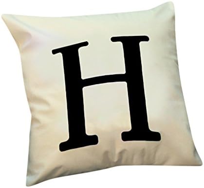 Red Ta Clearance! Alphabet Letter Lighting LED Cushion Cover Home Decor Throw Pillowcase Sofa Flashing