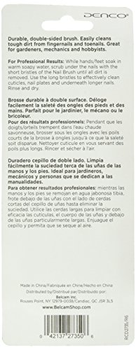 Denco (2735) Heavy Duty Nail Brush, colors may vary