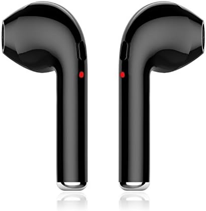 KUNSTWORKER Bluetooth Headphones, Wireless Bluetooth Headset Sport Music 4.2 Stereo, In ear Earbuds Wireless Headset One pair Mini Sport Earpiece Earphones - Black (black)