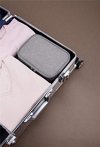 Rownyeon Makeup Train Cases Travel Makeup Bag Waterproof Portable Cosmetic Cases Organizer Mini with Adjustable Dividers for Cosmetics Makeup Brushes Toiletry Jewelry Digital Accessories Small 7 Rownyeon Makeup Train Cases Travel Makeup Bag Waterproof Portable Cosmetic Cases Organizer Mini with Adjustable Dividers for Cosmetics Makeup Brushes Toiletry Jewelry Digital Accessories Small