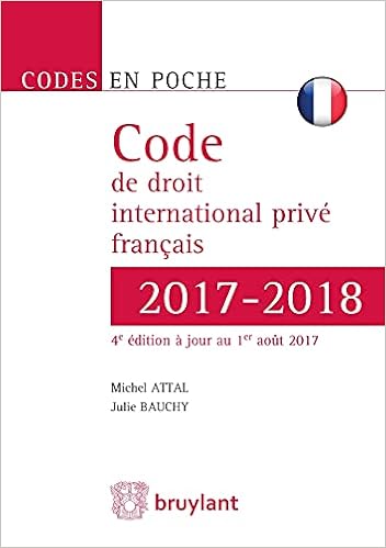 Code De Droit International Prive Francais 2017 2018 Lsb Cod Poche French Edition Varios Autores 9782802759027 Amazon Com Books