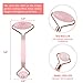Skincare Pink Rose Quartz Real Jade Crystal Gem Stone Marble Cuarzo Ice Cold Flawless Facial Face Roller Massager For Face And Eye Puffiness Wrinkle