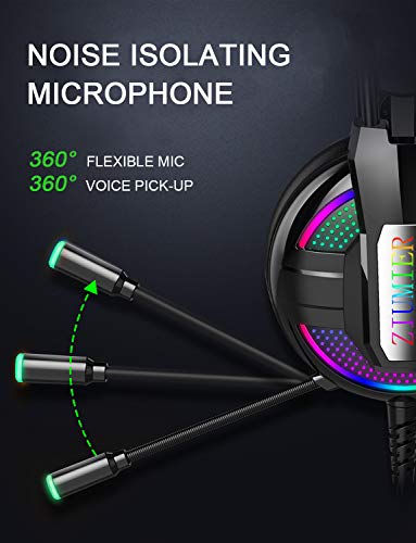 2 ZIUMIER+Canceling+Surround+Over+Ear+Headphones