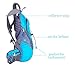 Nanfeng Hydration waterproof pack for Running Hiking Riding Hiking Camping Cycling Climbling Biking - Lightweight Backpack,Blue