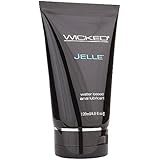 Wicked Sensual Care Wicked Jelle Water Based Anal Lubricant Unscented 4 Oz