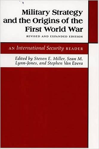 Military Strategy and the Origins of the First World War