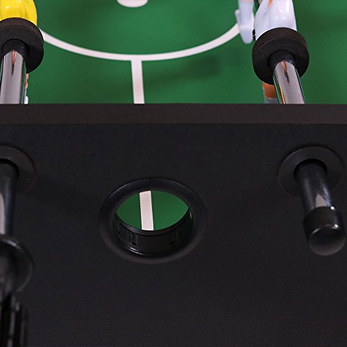 Sunnydaze Folding Foosball Table 48 Inch Indoor Rod Hockey Hollow