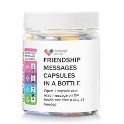 messagepillco Messages in a Bottle Friendship Gift
