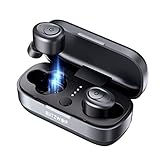 Wireless Earbuds, BlitzWolf Bluetooth 5.0 True Wireless Earbuds Easy-Pair HiFi Stereo Sound Bluetooth Headphones with 20H Playtime, Portable Charging Case and Built-in Microphone