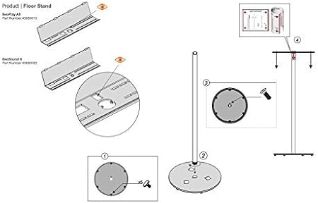beoplay a8 floor stand