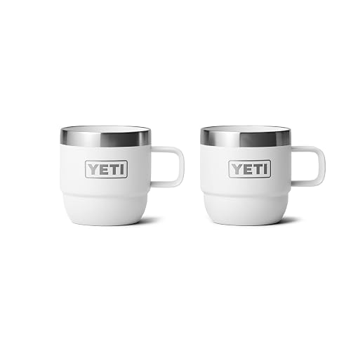 YETI Rambler 6 oz Stackable Mug, Stainless Steel, Vacuum Insulated Espresso/Coffee  Mug, 2 Pack in Kenya | Whizz Tumblers