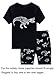 Family Feeling Size 16 Little Boys Snug-Fit Pajamas Short Sets 100% Cotton Black Pjs Clothes Kid