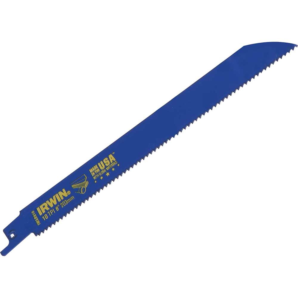 Irwin 10506428 810R 200 mm Sabre Saw Blades Metal/ Wood Cutting (Pack of 2)