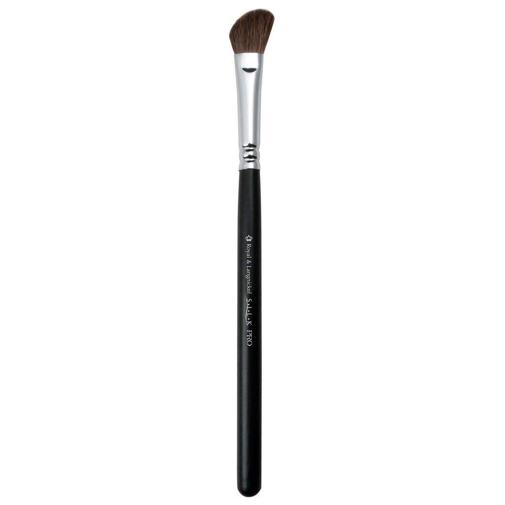 Royal & Langnickel Silk Pro Angled Powder Shadows Eye Shadow Brush