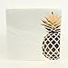 Andaz Press Gold Foil Lunch Pineapple Napkins, 6.5-inch, 50-Pack, Tropical Napkin Gold Luau Paper Napkin for Wedding, Birthday Party Graduation, Hawaiian Aloha Disposable Pineapple Dinner Napkins