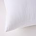 HOMESJUN Throw Pillow Inserts, 26x26 Inch Decorative for Sofa, Bed and Chair, Cotton Cover, Set of 2, White