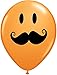 Pioneer Balloon Company 60044 Smile FACE Mustache, 11