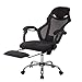 BestMassage Recliner Office Chair Mesh High Back Office Task Computer Desk Chair with Footrest