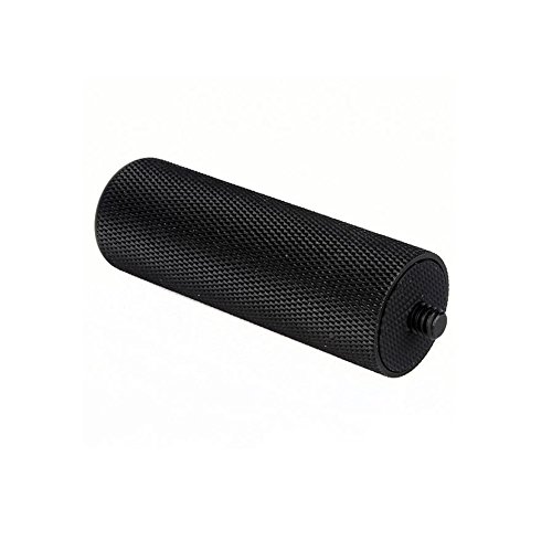 Metal Handle Hand Grip, Camera Video Stick Stabilizer,9cm 3.54 inch with 1/4'' Screw for Canon Nikon Sony Camera Clearer Pictures(Black)