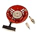 HIPA 576368301 Recoil Starter with Fuel Filter Spark Plug for Husqvarna 128C 128CD 128LD 128LDX 128R 128RJ 128DJX String Trimmer Brushcutter # 2009-001N Higher