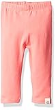 Burt's Bees Baby Girls' Organic Full Length Legging, Pink Poppy, 6-9 Months