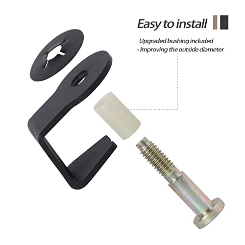 Door Latch 2 Pack Door Striker Bolts Set Includes Bushing