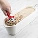 Tovolo Tilt Up Ice Cream Scoop – Use for Cookie Dough, Gelato, Sorbet & Frozen Treats, Built-in Feet, Non-Slip Ergonomic Handle, Heat Retaining Metal for Easy Scooping, Dishwasher Safe, Stratus Blue