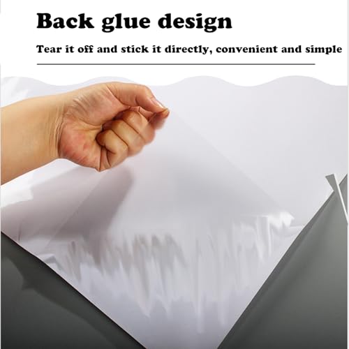YEVTAHT Clear Contact Paper Roll 60x300cm Clear Glossy Self-Adhesive Film Cover Removable Protective Film Transparent Waterproof Liners Drawers Shelves Kitchen Cabinets Desks Fridge Roll