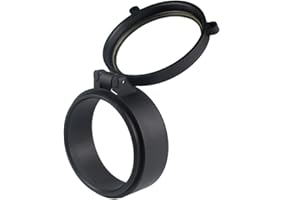 1pc 30mm-69mm Transparent Rifle Scope Lens Cover Flip Up Quick Spring Protection Cap Objective Lense Lid for Airsoft Hunting 