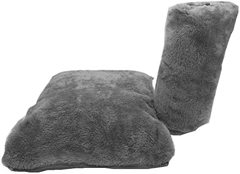 USB Heating Pillow,Electric Heated Pad Throw for Hands Back Keep Warm Indoor Home,One Piece (grey)
