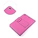 Keyboard Case for iPad Mini 3 2 1, BESTEK Bluetooth Wireless Keyboard with Case+Cover+Stand, Rechargeable, Removable, Pink