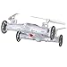 Syma X9S 2.4G 4CH 6-Axis RC Fly Car Nerf Quadcopter Mini Drone Air-Land Dual Headless Mode-White