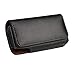 Yuzihan iPhone SE 5 5S 5C 4 inch Phone Holster Premium Leather Belt Holster Fit with Bare Phone Or Thin Skin Case On