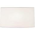 Design Classics Lighting Large White Oval Linen Lamp Shade